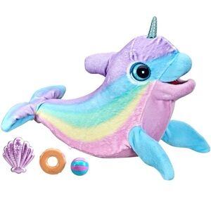 FurReal friends Wavy the Narwhal interactive plush toy